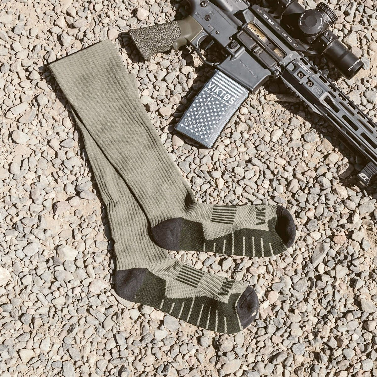VIKTOS Johnny Combat Sock 2 Pack Outdoor Tactical Australia