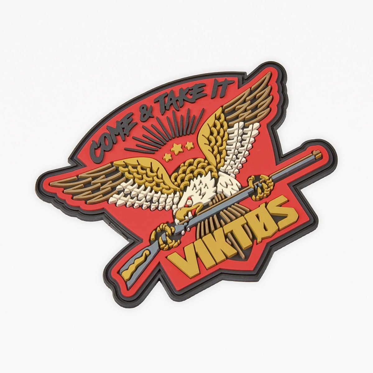 VIKTOS Long Rifle Moralpha Patch Red Outdoor Tactical Australia