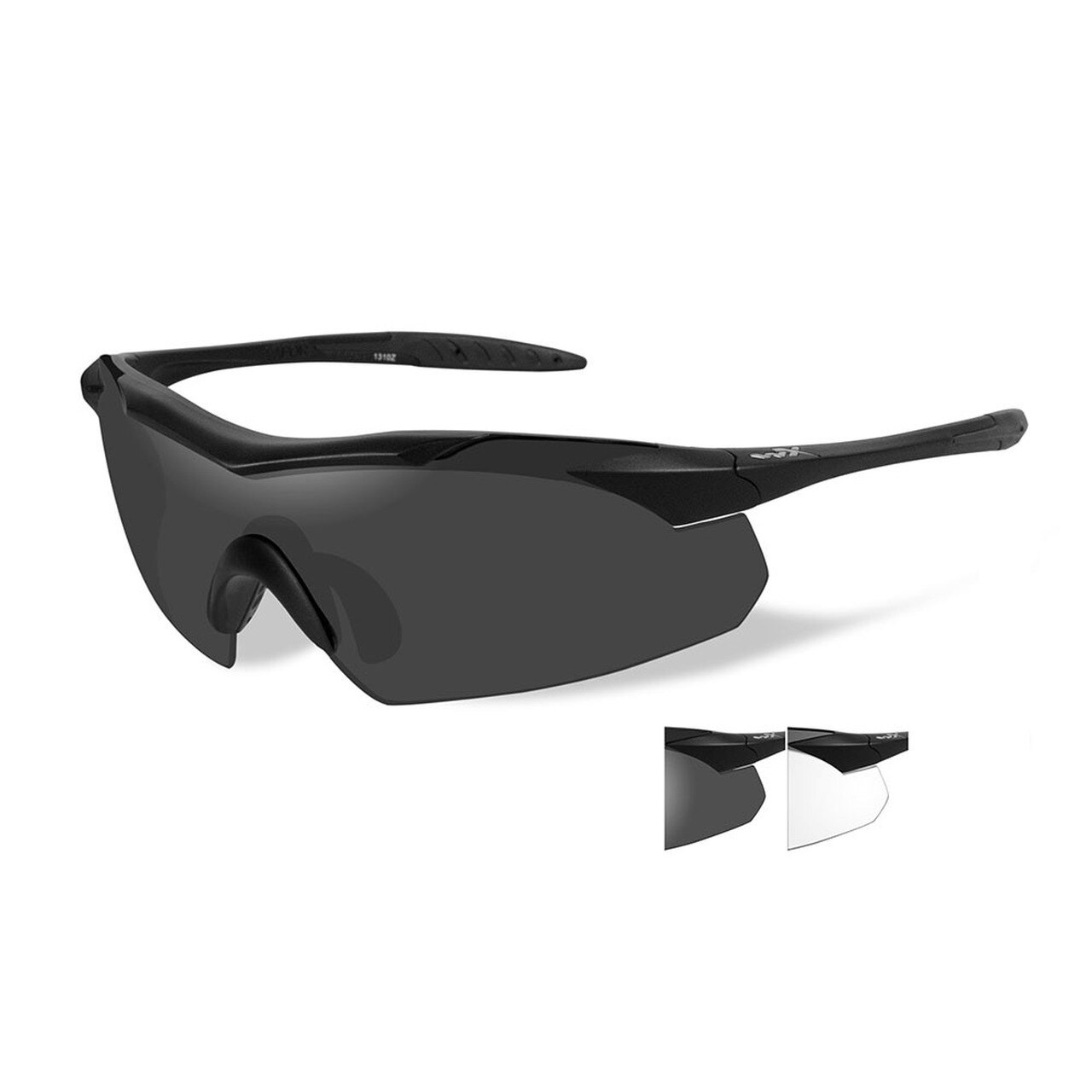 Wiley X Vapor Eyeshield Two Lens Matte Black Frame Outdoor Tactical Australia
