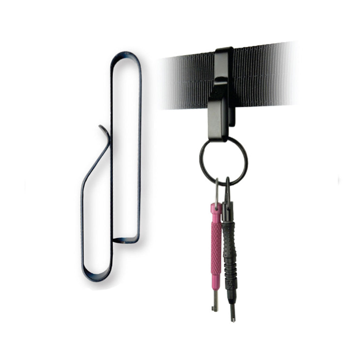 Zak Tool ZT52 Low Profile Key Ring Holder Black Outdoor Tactical Australia