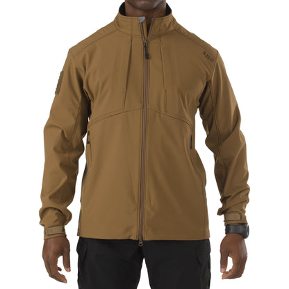 5.11 Sierra Softshell Jacket Battle Brown Small Outdoor Tactical Australia