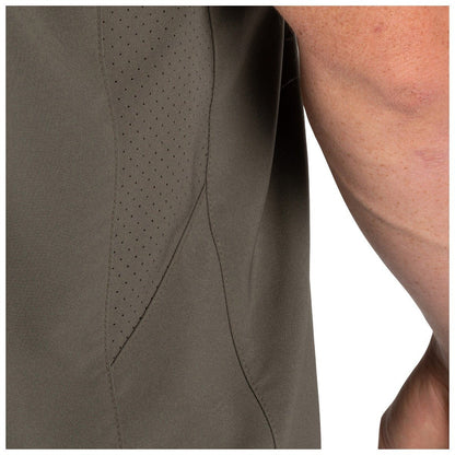 5.11 Tactical Freedom Flex Woven Short Sleeve Shirt Black Outdoor Tactical Australia