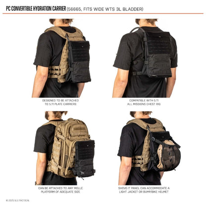 5.11 Tactical PC Convertible Hydration Carrier Outdoor Tactical Australia