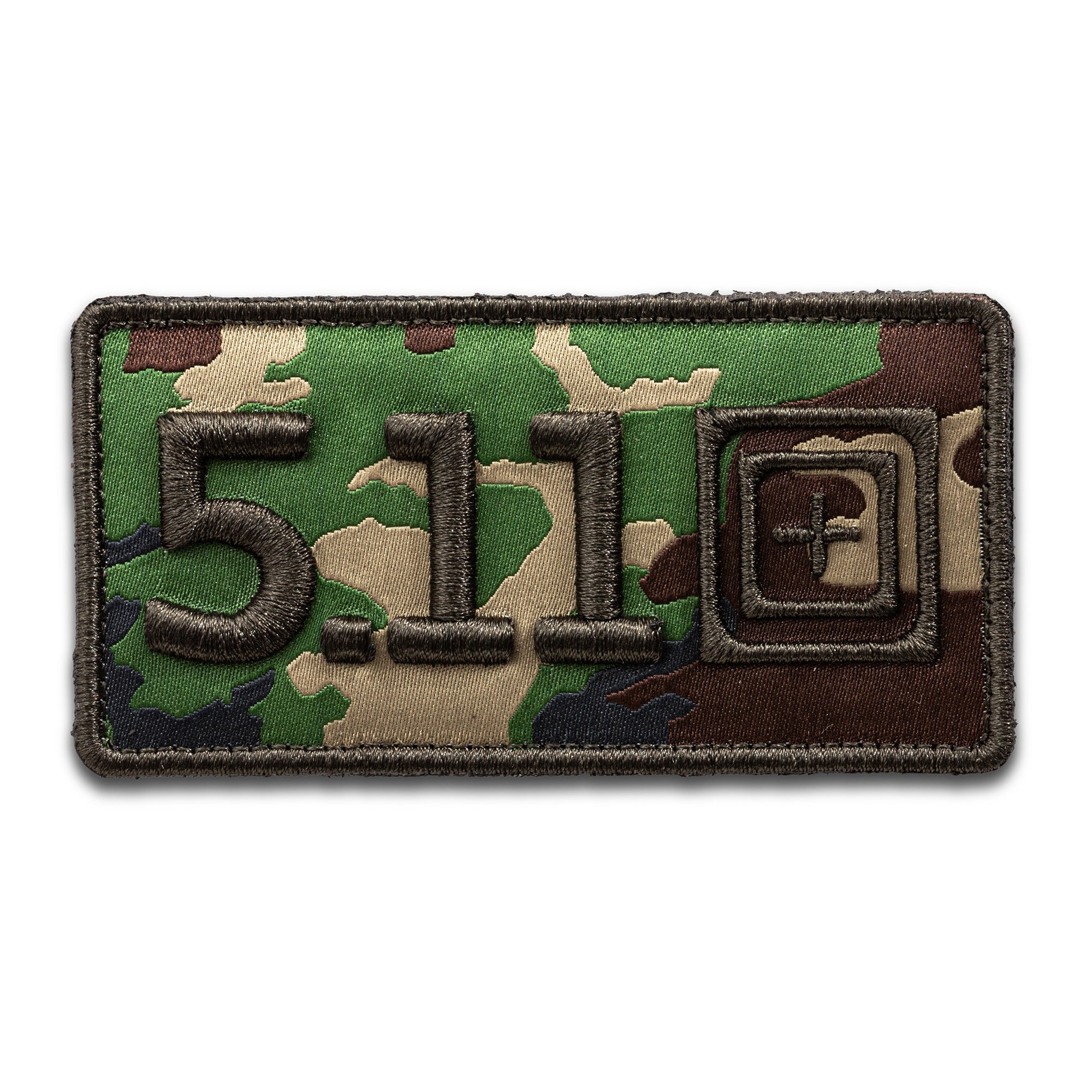 5.11 Tactical Woodland Camo Patch Outdoor Tactical Australia