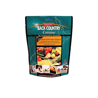 Back Country Cuisine Beef & Pasta Hotpot - Pack of 10 5 Serve (440g) Outdoor Tactical Australia