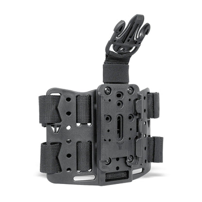 Blade-Tech TMMS Tactical Modular Mount System Large Outer (Receiver Plate) on Thigh-Rig Outdoor Tactical Australia