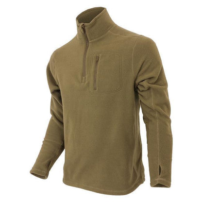 Condor 1/4 Zip Fleece Pullover Coyote Brown Small Outdoor Tactical Australia