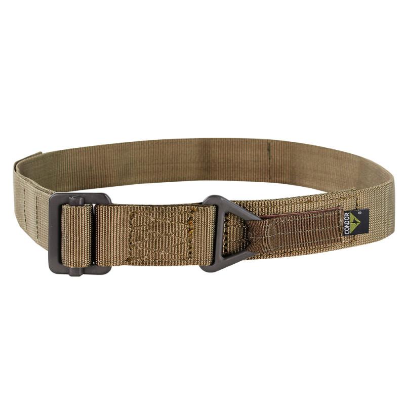 Condor 1.75 Inches Nylon Webbing Riggers Belt Coyote Tan Small/Medium: 42" Length (24"-32" Waist) Outdoor Tactical Australia