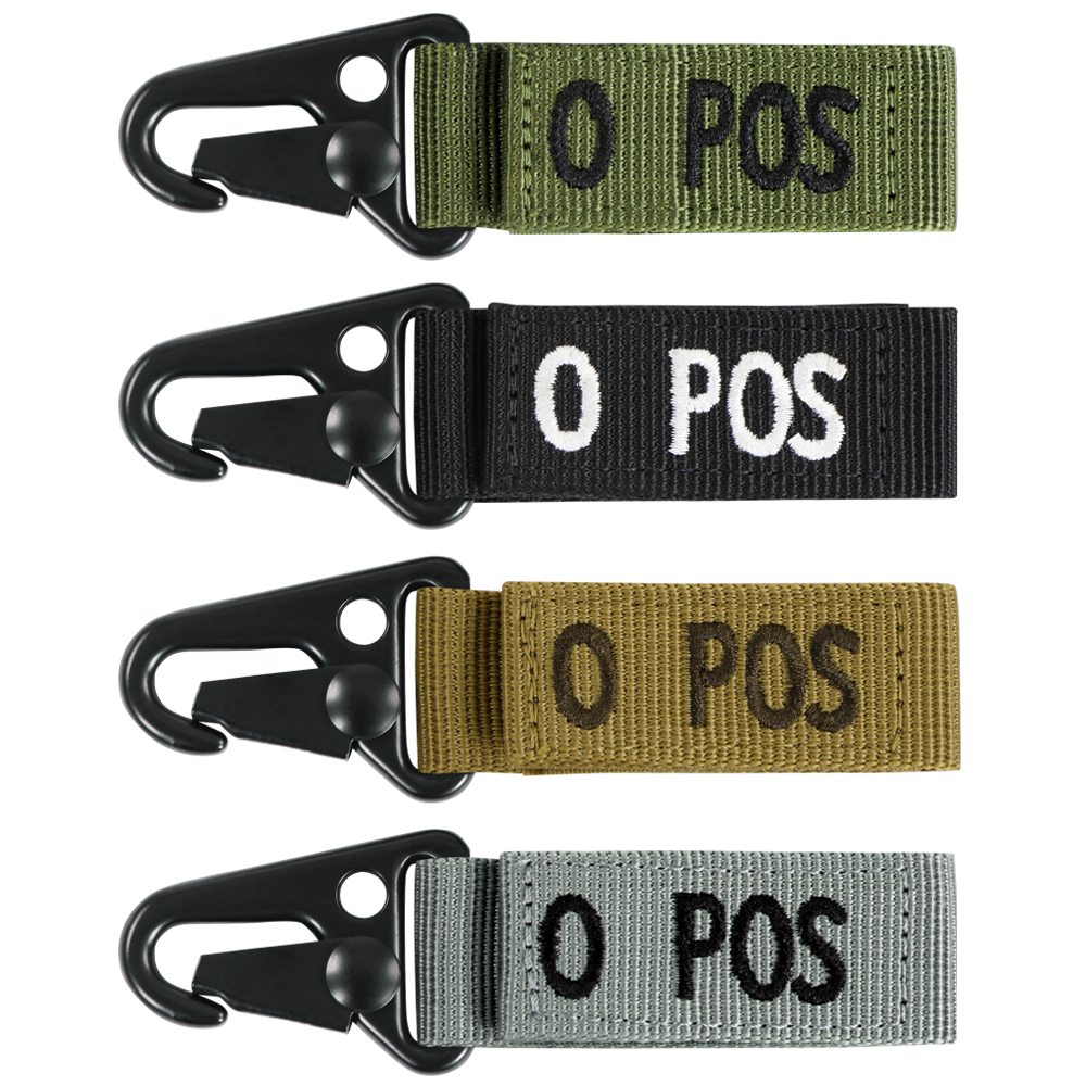 Condor Blood Type Key Chain Outdoor Tactical Australia