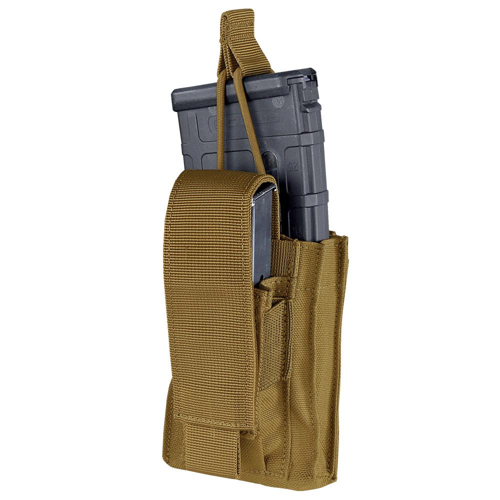 Condor Single Kangaroo Mag Pouch Gen II Coyote Brown Outdoor Tactical Australia