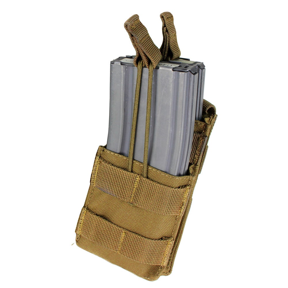 Condor Single Stacker M4 Mag Pouch Coyote Brown Outdoor Tactical Australia