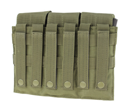 Condor Triple M4 Mag Pouch Black Outdoor Tactical Australia