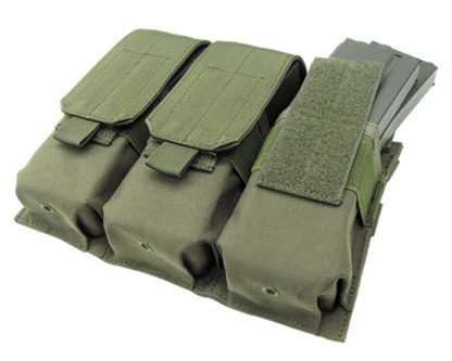 Condor Triple M4 Mag Pouch Black Outdoor Tactical Australia