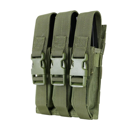 Condor Triple MP5 Mag Pouch Olive Drab Outdoor Tactical Australia