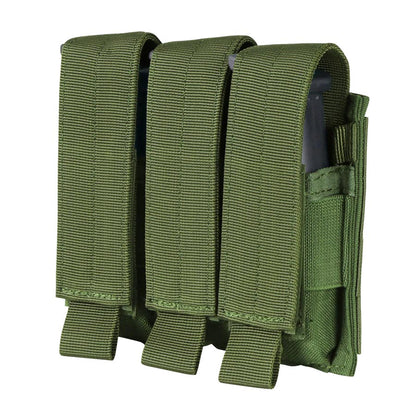 Condor Triple Pistol Mag Pouch Olive Drab Outdoor Tactical Australia
