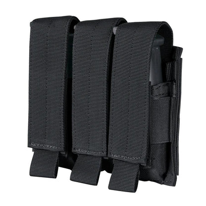 Condor Triple Pistol Mag Pouch Black Outdoor Tactical Australia