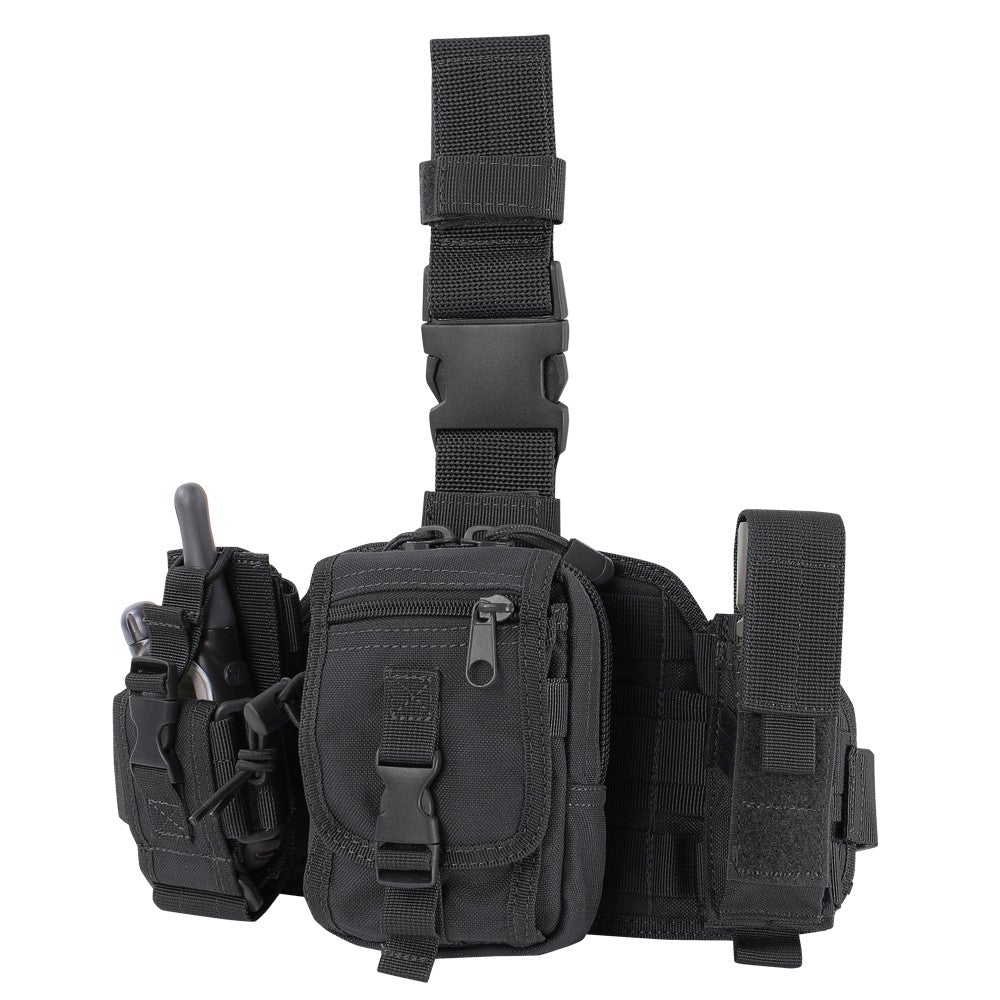 Condor Utility Leg Rig Black Outdoor Tactical Australia
