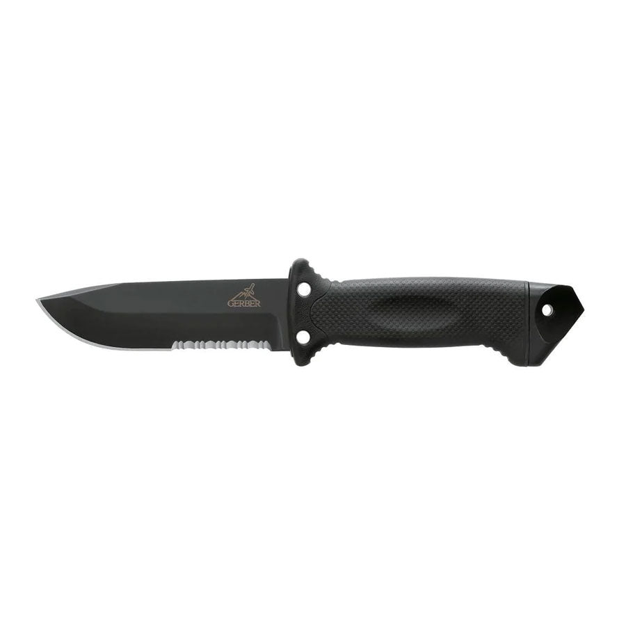 Gerber LMF II Infantry Serrated Fixed Knife Black Outdoor Tactical Australia