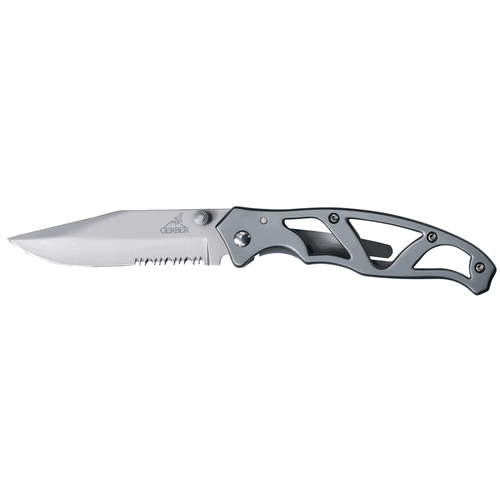 Gerber Paraframe I Knife Bead Blast Serrated Outdoor Tactical Australia