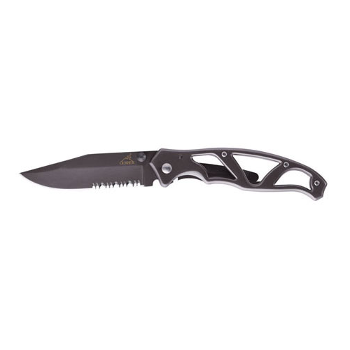 Gerber Paraframe I Knife Grey Serrated Outdoor Tactical Australia