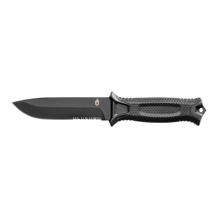 Gerber StrongArm Fixed Blade Serrated Black Outdoor Tactical Australia