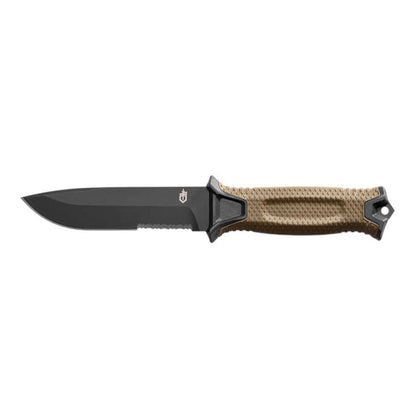Gerber StrongArm Fixed Blade Serrated Coyote Outdoor Tactical Australia