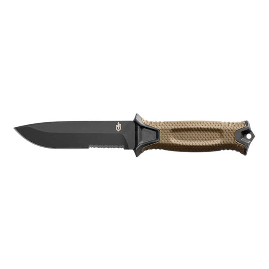Gerber StrongArm Fixed Blade Serrated Coyote Outdoor Tactical Australia