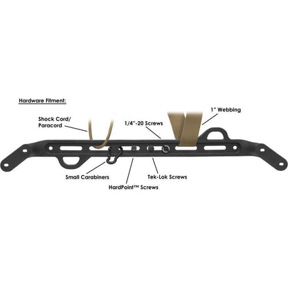 Hazard 4 HardPoint Gear Rail (Pack of 2) Outdoor Tactical Australia
