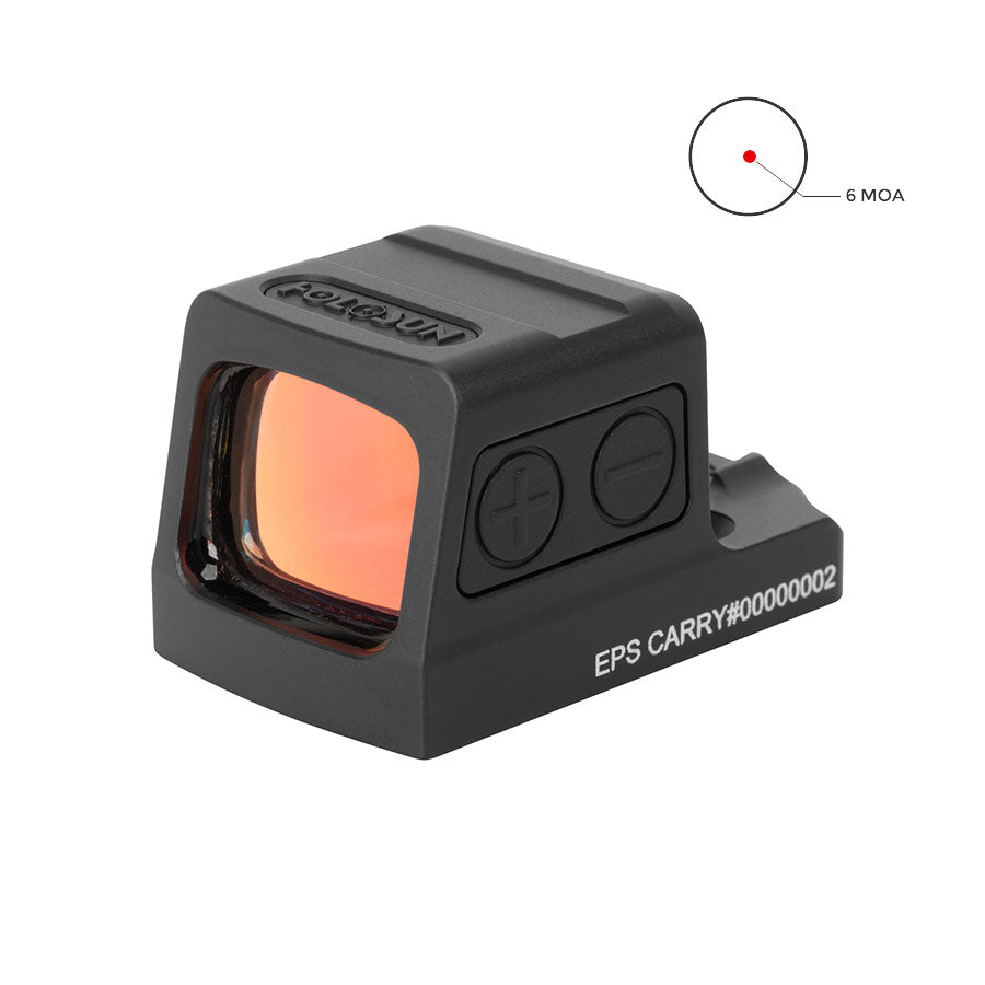 Holosun EPS Carry Compact Enclosed Pistol Sight 6 MOA Dot Red Outdoor Tactical Australia