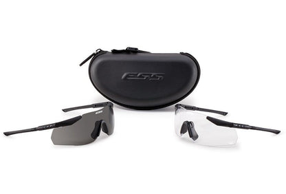 ICE-2X NARO with Black Frame and Clear Smoke Gray Lenses Retail Kit Outdoor Tactical Australia