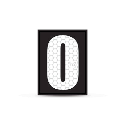 Letter and Number Patch 0 Outdoor Tactical Australia