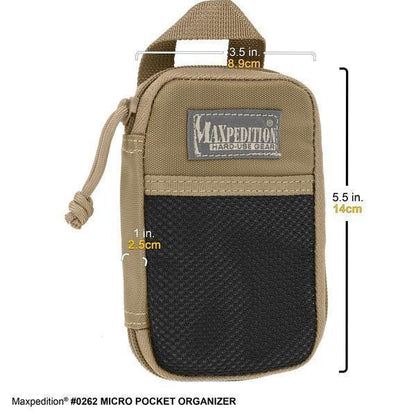Maxpedition Micro Pocket Organiser Outdoor Tactical Australia
