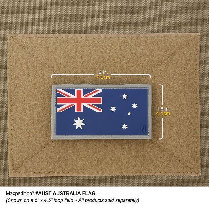 Maxpedition Morale Patch Australian Flag Patch Full Colour Outdoor Tactical Australia