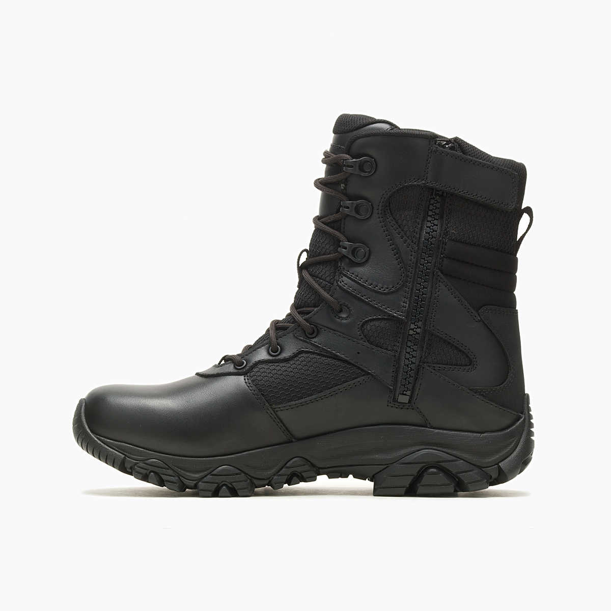 Merrell Tactical MOAB 3 Response Side Zip Waterproof 8 Inches Boot Black Outdoor Tactical Australia