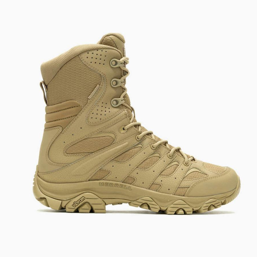 Merrell Tactical MOAB 3 Tactical Waterproof 8 Inches Side-Zip Boot Dark Coyote 5 Outdoor Tactical Australia
