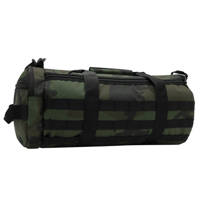 Milspec Tactical Traveler Duffle Bag Midnight Woodland Camo 19 Inches Outdoor Tactical Australia