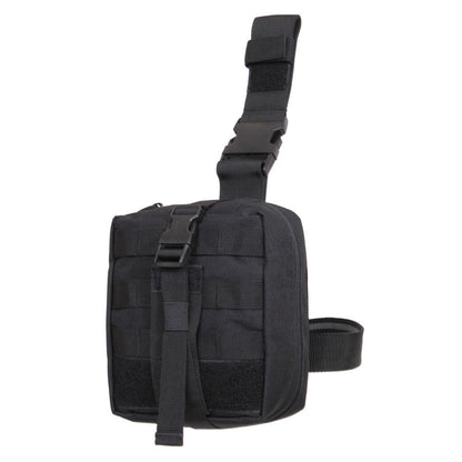 Miltac Drop Leg Medical Pouch Black Outdoor Tactical Australia