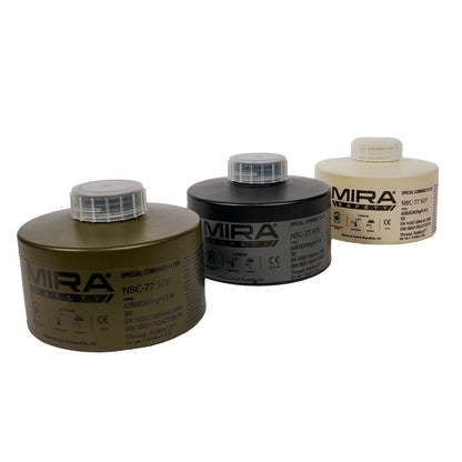 Mira Safety CBRN Gas Mask Filter NBC77 SOF 40mm Thread Canister Outdoor Tactical Australia