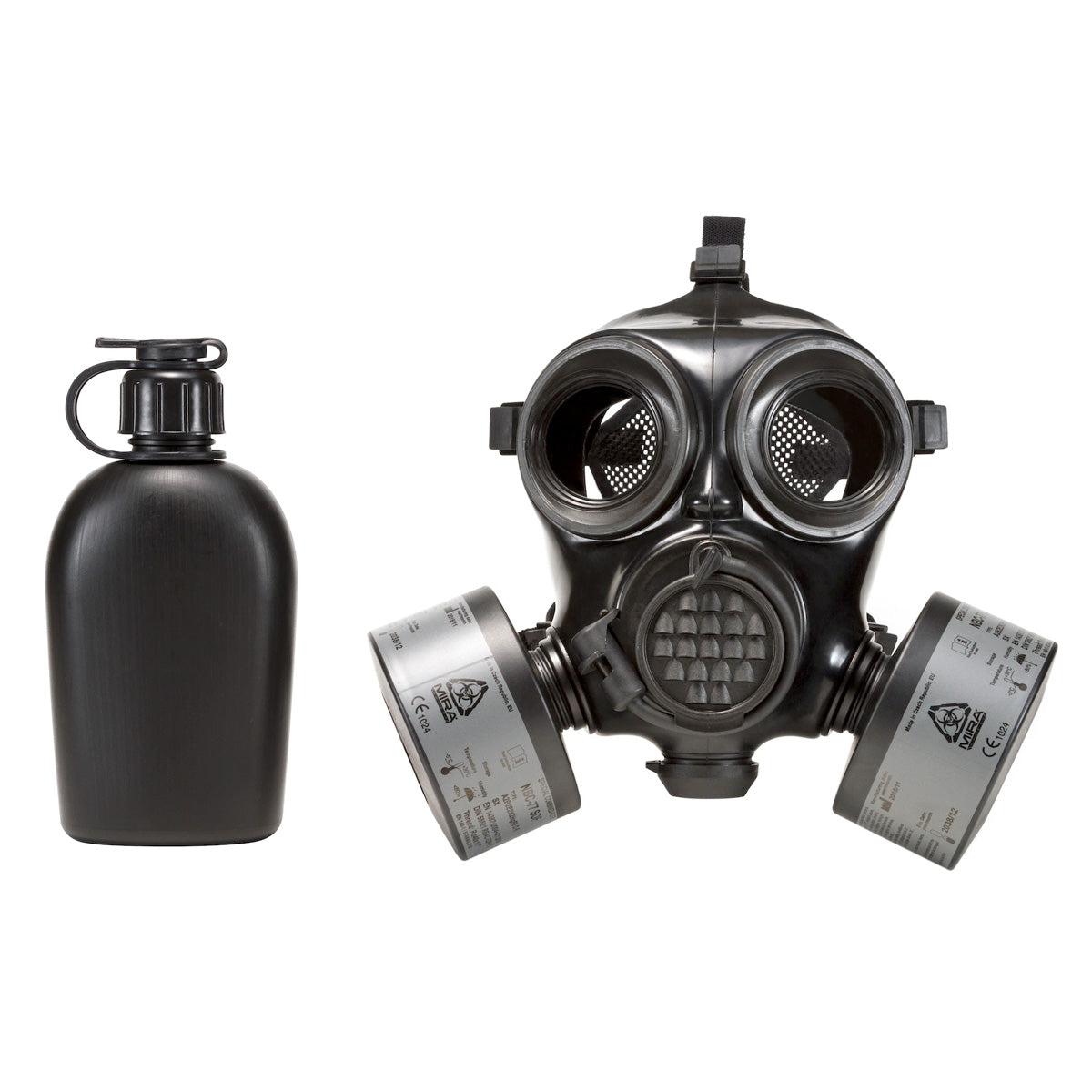 CM-7M Military Gas Mask フィルタ缶付　ガスマスク MIRA Safety CM-7M Military Gas Mask CBRN Protection Military