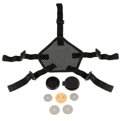 MIRA Safety Gas Mask Replacement Parts Kit Deluxe Kit (with CM-6M Head Harness) Outdoor Tactical Australia