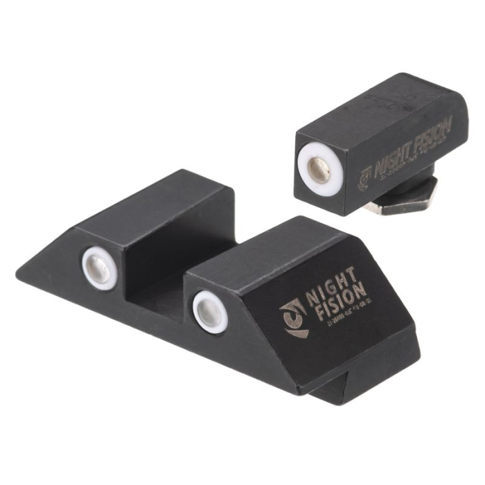 Night Fision Night Sight Set for Glock 17/19/34 White Front/White Rear Outdoor Tactical Australia