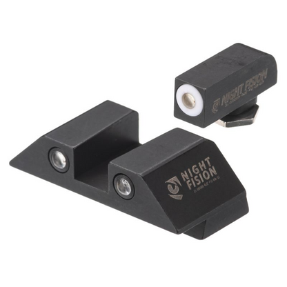 Night Fision Night Sight Set for Glock 17/19/34 White Front Outdoor Tactical Australia