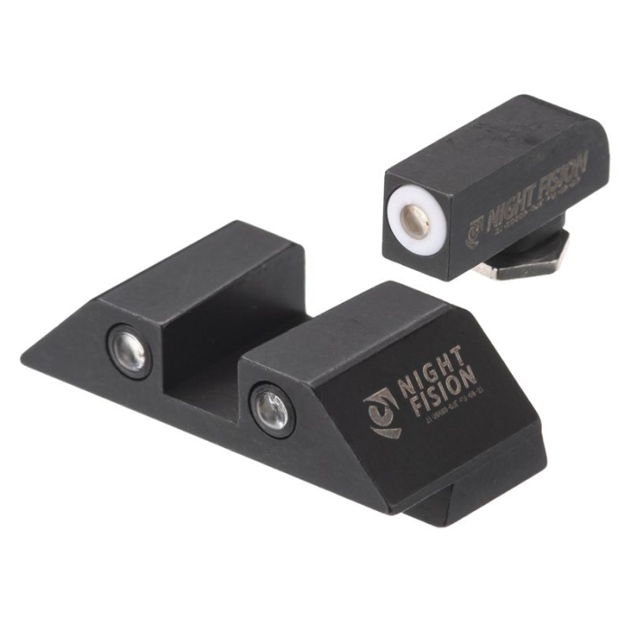 Night Fision Night Sight Set for Glock 17/19/34 White Front Outdoor Tactical Australia