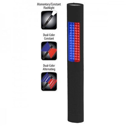 Nightstick 2in1 Blue / Red Traffic Safety Light Flashlight Outdoor Tactical Australia