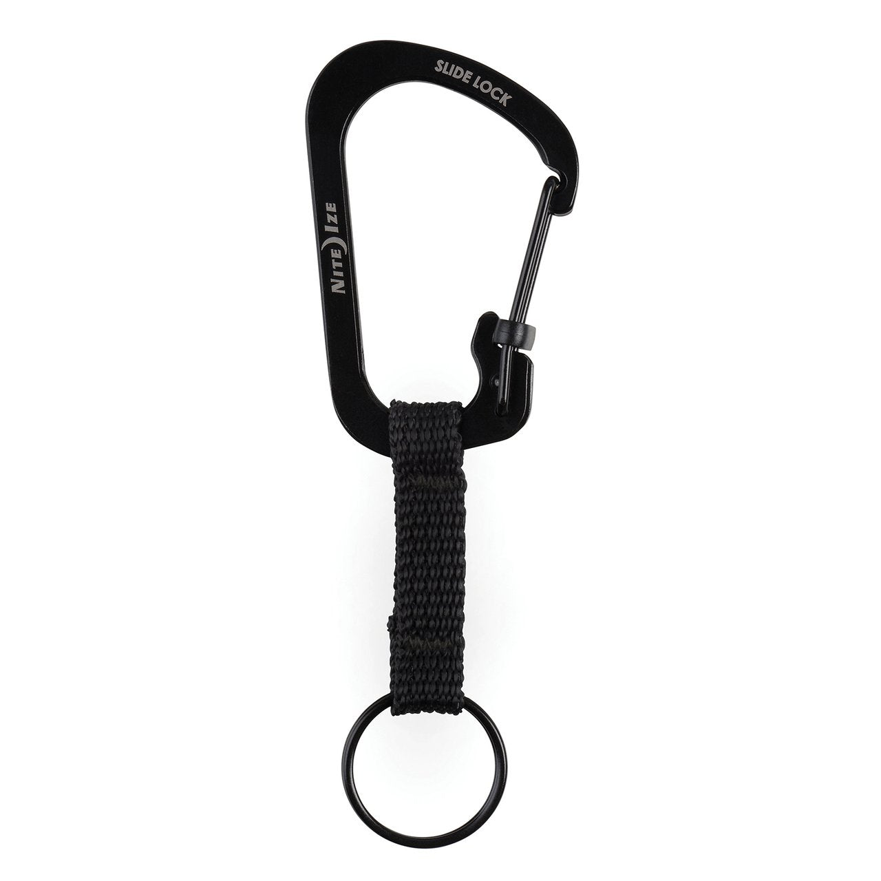 Nite-Ize SlideLock Keyring #3 Steel Black Outdoor Tactical Australia