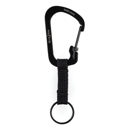 Nite-Ize SlideLock Keyring #3 Steel Black Outdoor Tactical Australia