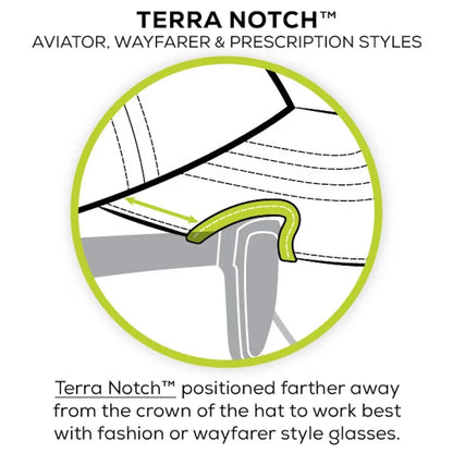Notch Tactical Classic Adjustable Athlete Operator Cap Blackout Terra / Aviator Notch Men's One Size Fits Most Outdoor Tactical Australia
