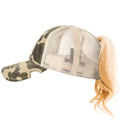 Notch Tactical Classic Adjustable Camo Ponytail Operator Outdoor Tactical Australia