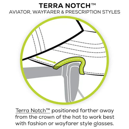 Notch Tactical Classic Flexfit Black Operator Terra / Aviator Notch One Size Fits Most Outdoor Tactical Australia