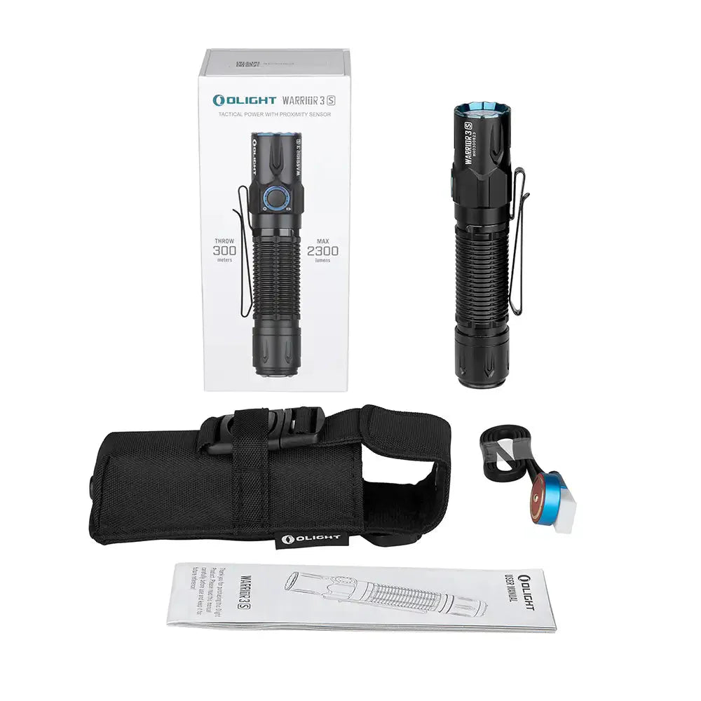 Olight Warrior 3S 2300 Lumens Tactical Torch Outdoor Tactical Australia